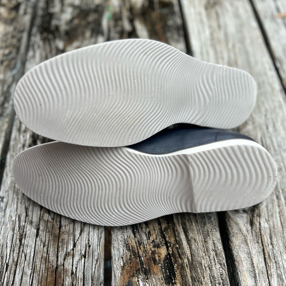 Moretti Gold Label Lazaro Blue Leather Lace Up Oxfords. Size 11 D - Picture 9 of 9